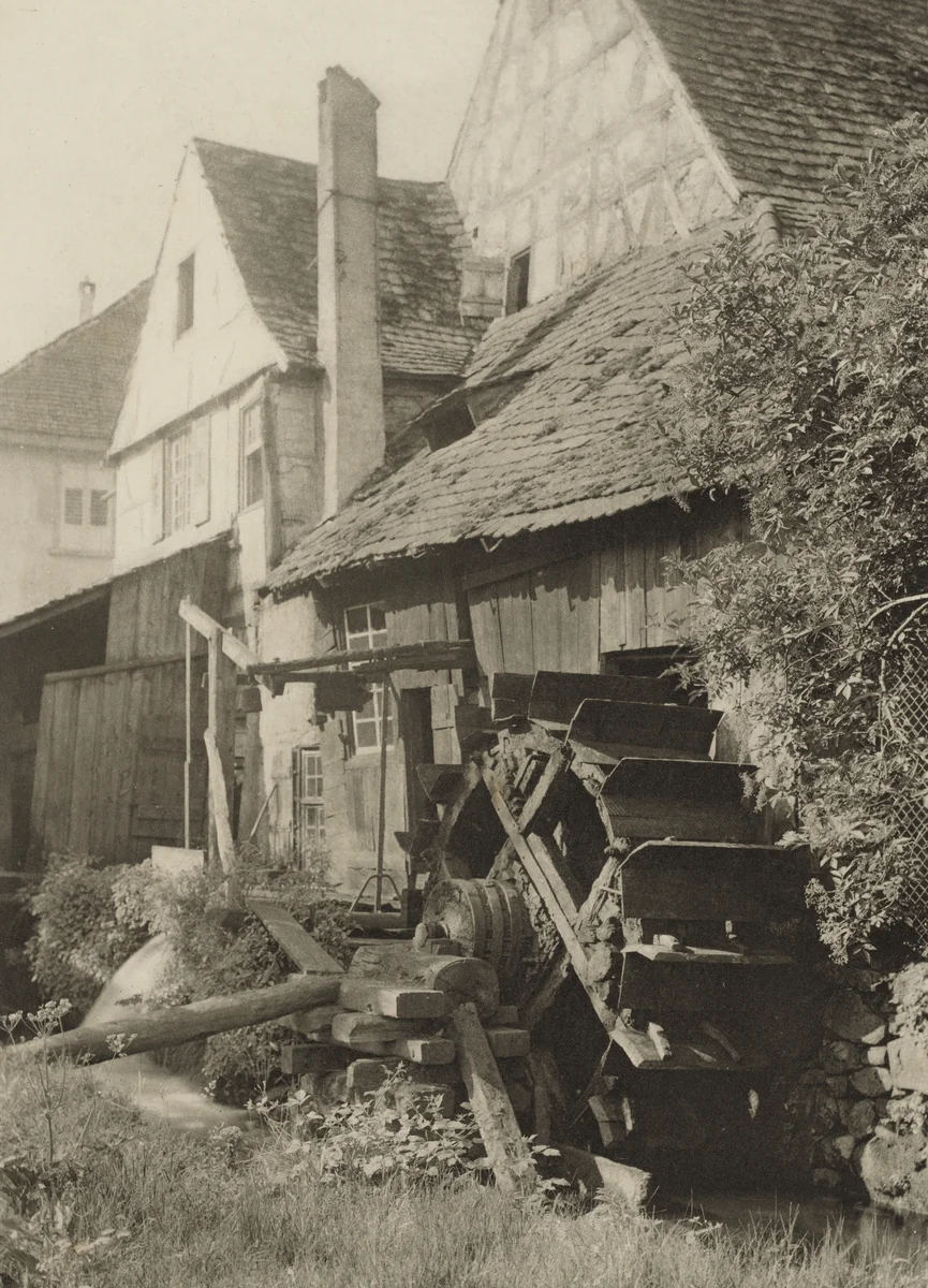 The Old Mill by Alfred Stieglitz, photograph, 1894