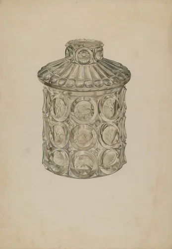 Cracker Jar by Henry Moran, index of american design, 1940