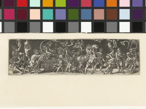 Triomf van Bacchus by Unknown, print, 1528-1555
