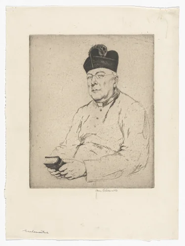 Dr. Joseph Berry by Anne Goldthwaite, print, 1918