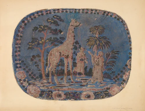 Bandbox by Gilbert Sackerman, index of american design, 1939