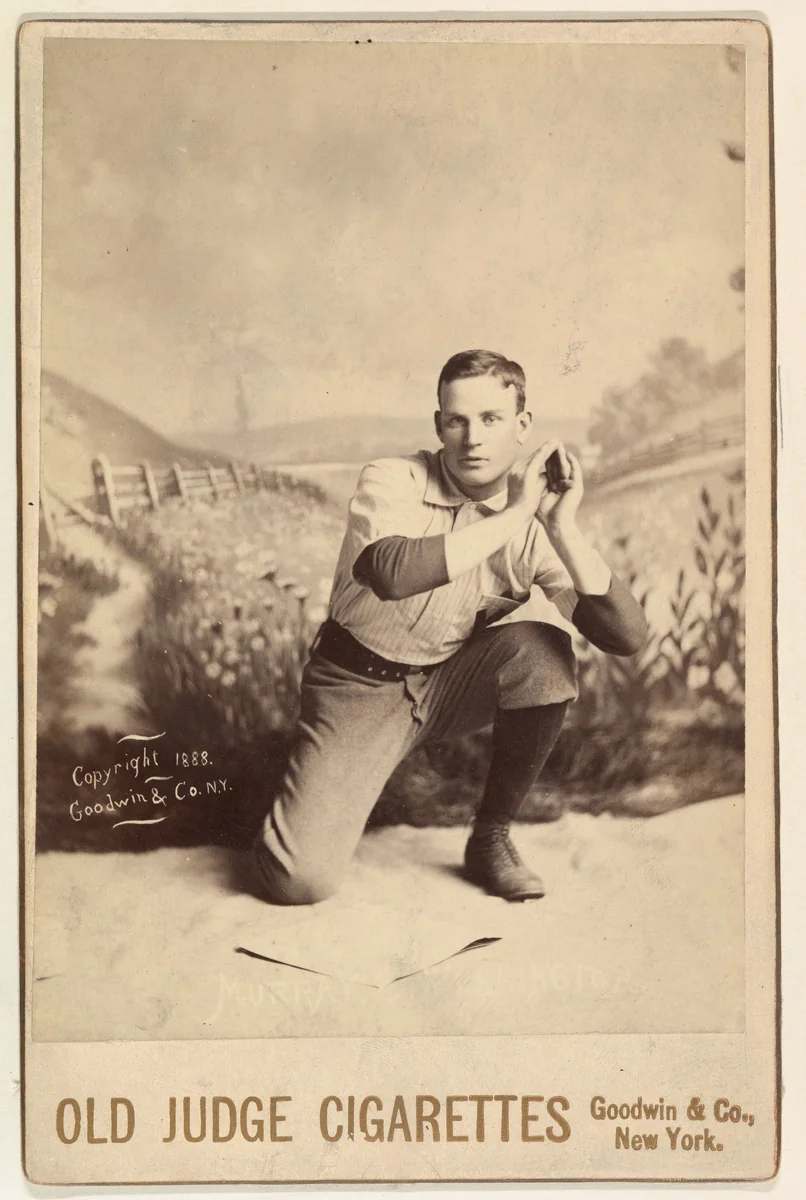 Murray, Washington, from the series Old Judge Cigarettes by Goodwin & Company, photograph, 1888