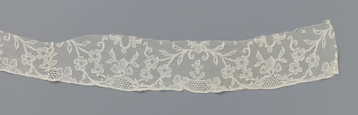 Strook kloskant zogenaamde pottekant by anonymous, other, 1890-1910