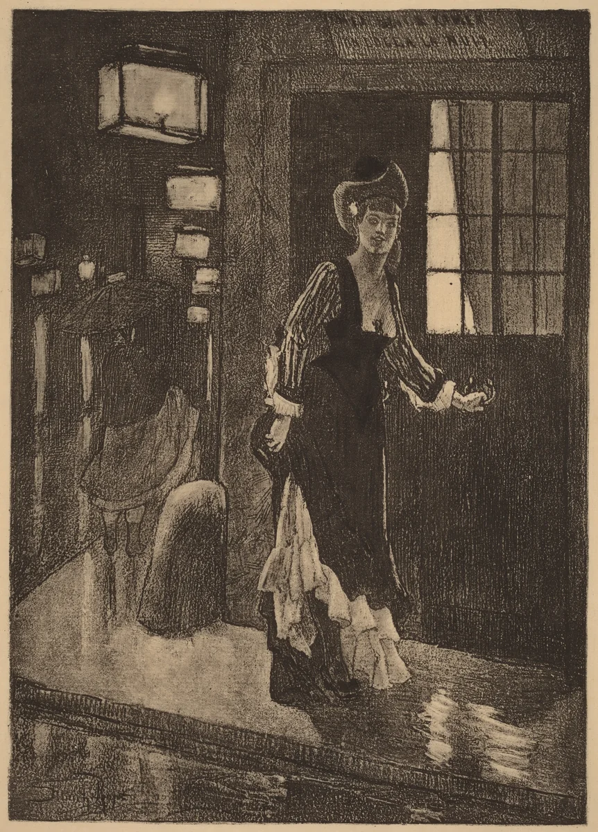 Le Rydeack by Félicien Rops, print, 1833-1898