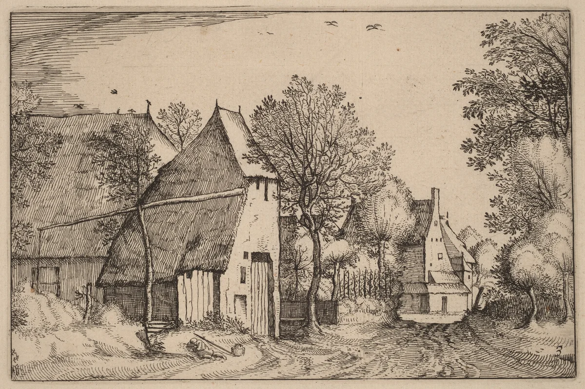 Village Road by Claes Jansz Visscher
Johannes van Doetechum
Lucas van Doetechum, print, 1612