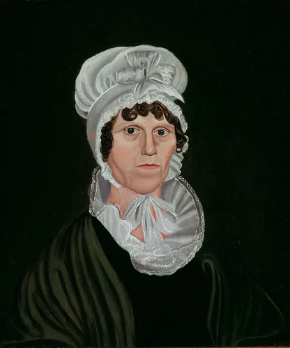 Woman in Black by Artist Unknown, painting, 1820-1840
