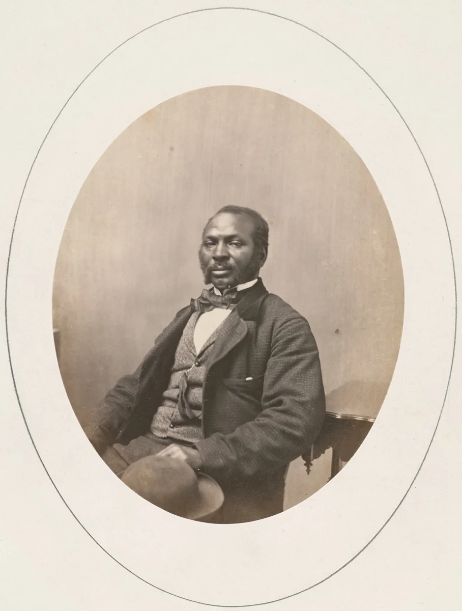 Portrait of Man, Harvard University by George K. Warren, photograph, 1861