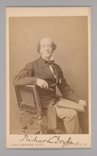 [Richard Doyle] by John and Charles Watkins, photograph, 1860-1869