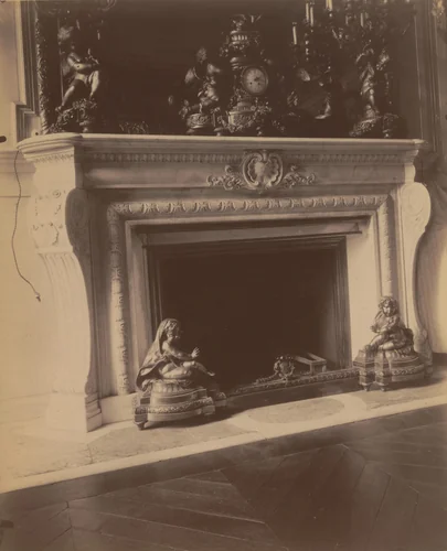 Hôtel de Roquelaure. Boulevard Saint-Germain 246 by Eugène Atget, photograph, 1906