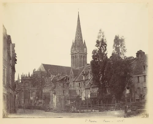 St. Pierre, Caen by Alfred Capel-Cure, photograph, 1856
