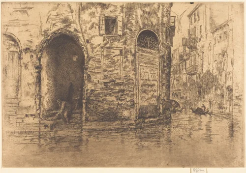 Two Doorways by James McNeill Whistler, print, 1880