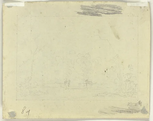 Sheet of Sketches by Pierre Antoine Mongin, drawing, 1781-1827