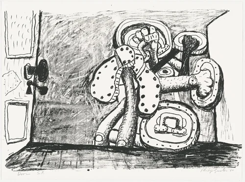 Door [special proof] by Philip Guston
Christine Fox
Larry Krueger
Gemini G.E.L., print, 1979-1981