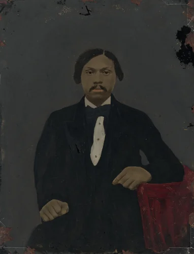 Portrait of a Man by American 19th Century, photograph, 1860-1869