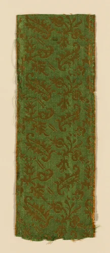 Fragment by Italy, textile, 1650-1700