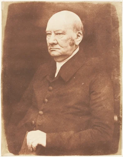 Dr. Jabez Bunting by Hill and Adamson, photograph, 1843-1847