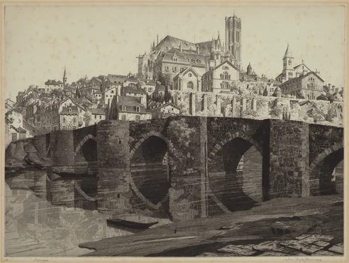Limoges by John Taylor Arms, print, 1932
