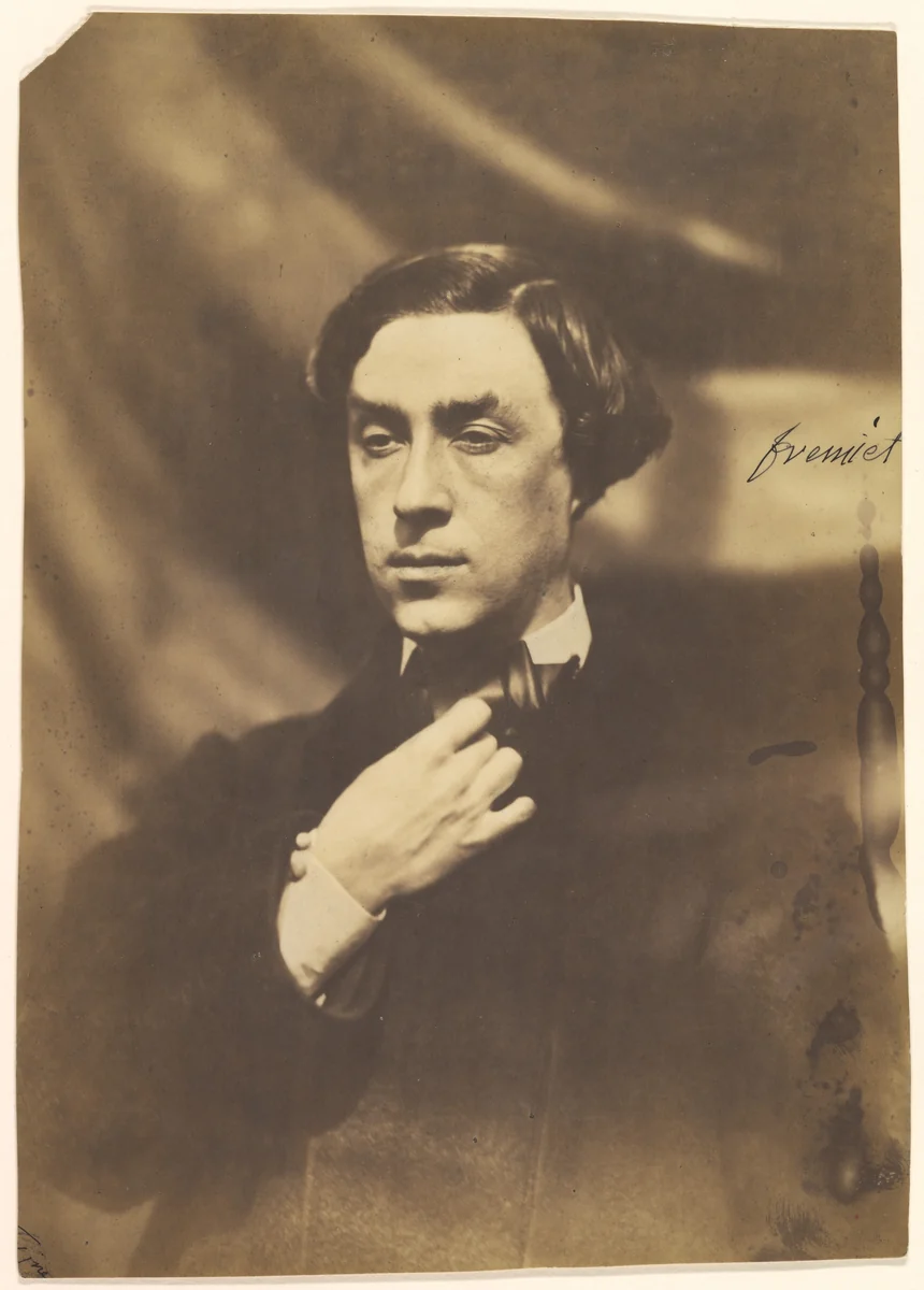 Emmanuel Frémiet by Adrien Tournachon, photograph, 1854-1855