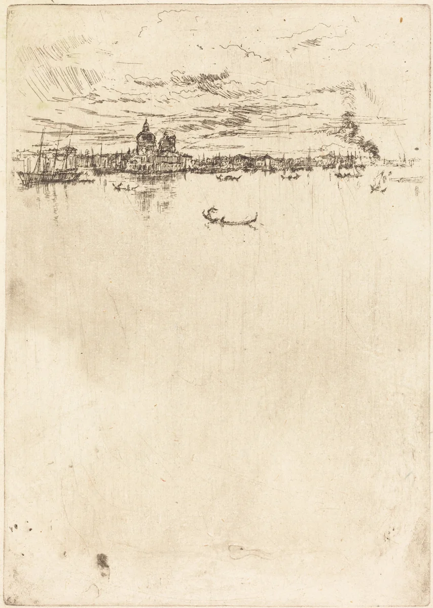 Upright Venice by James McNeill Whistler, print, 1879-1880