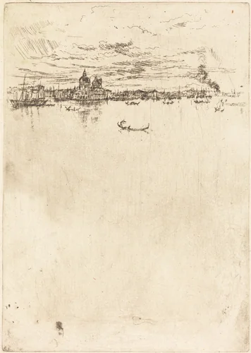 Upright Venice by James McNeill Whistler, print, 1879-1880