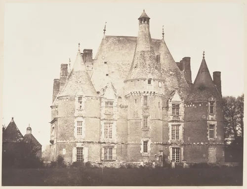 Château de Martainville by Edmond Bacot, photograph, 1852-1854