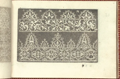 Corona delle Nobili et Virtuose Donne: Libro I-IV, page 21 (recto) by Cesare Vecellio, book, 1601