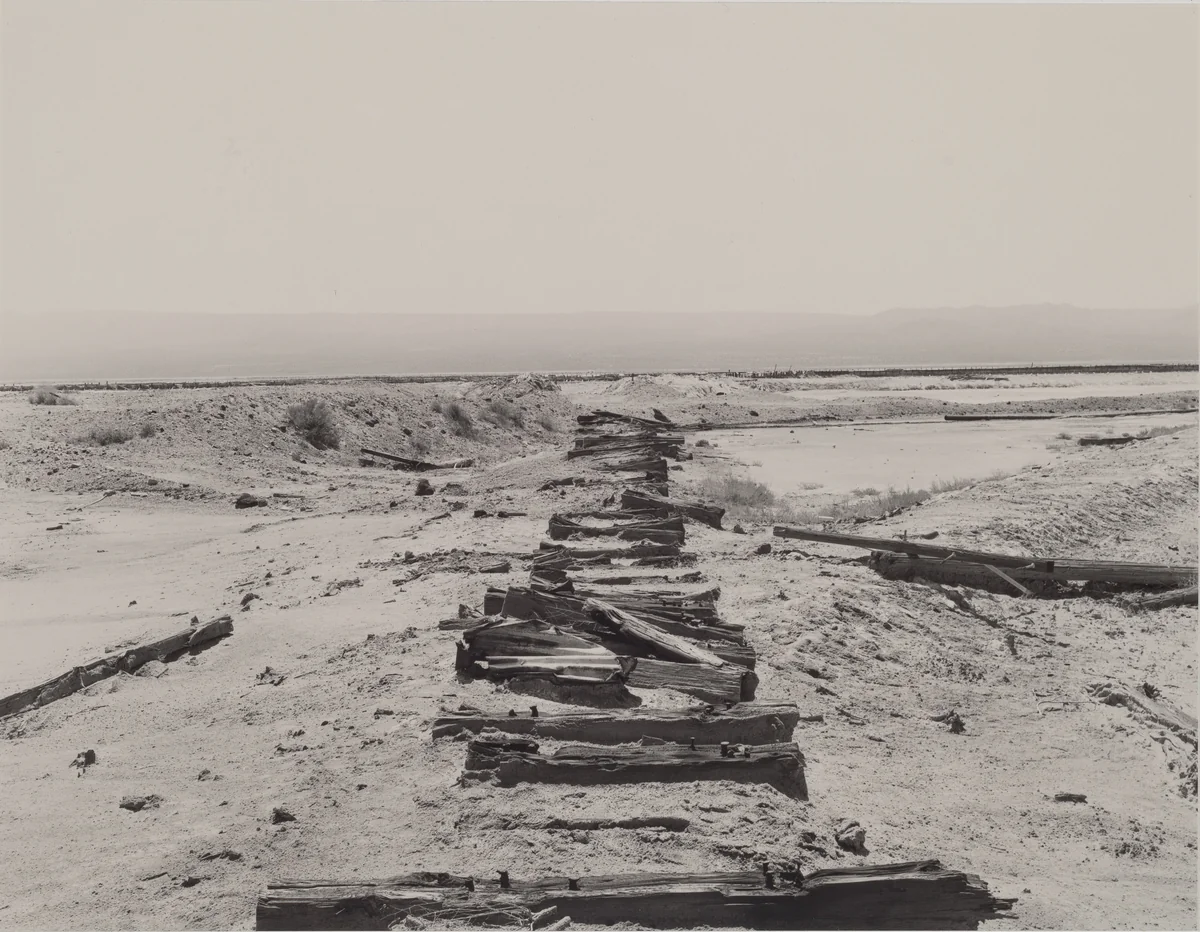 Southern Pacific (Siding) by Mark Ruwedel, photograph, 2001