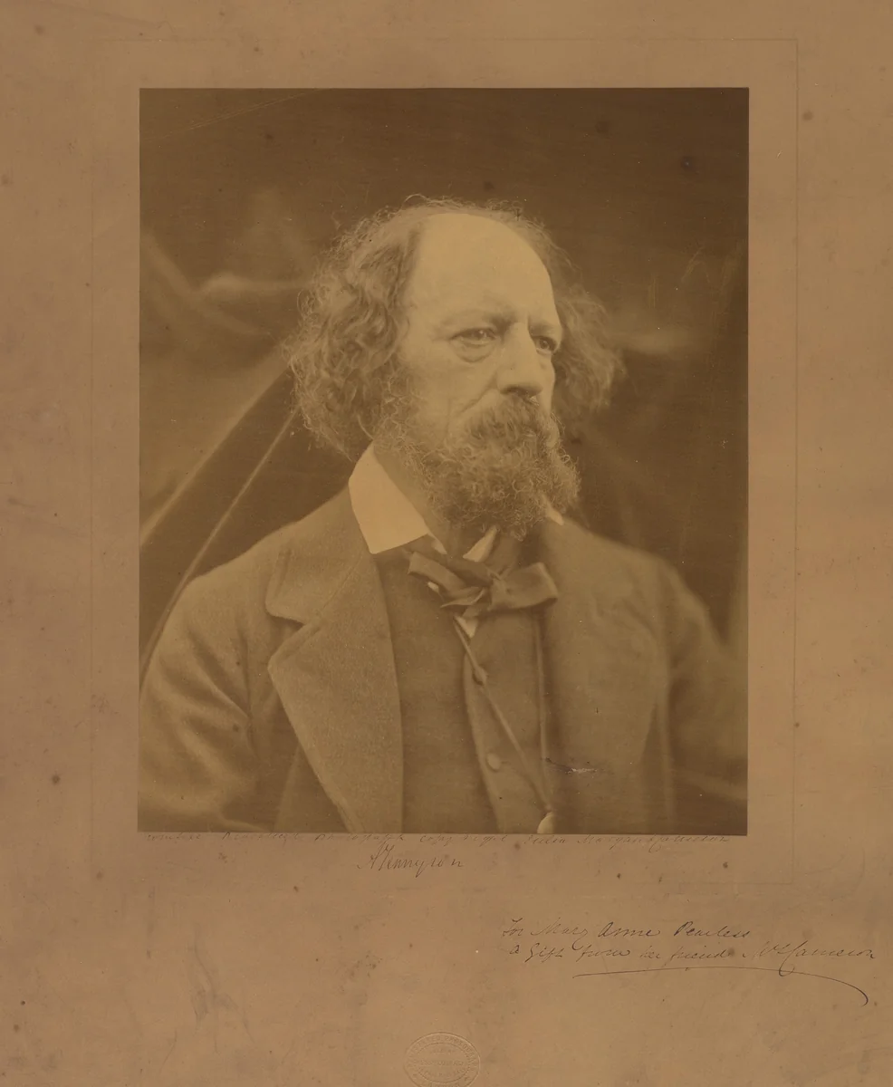 Alfred, Lord Tennyson by Julia Margaret Cameron, photograph, 1863-1867