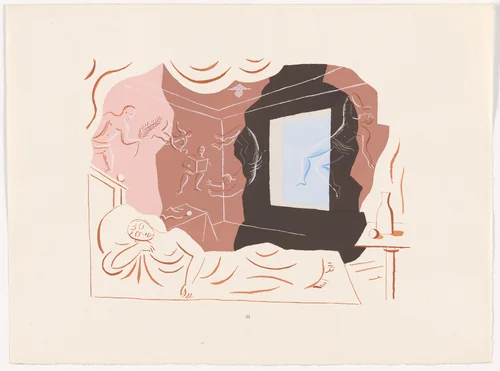 Light (La Lumière) from Magic Mirror (Le miroir magique) by Jean Hugo, print, 1927