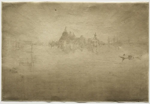 Nocturne, Salute by James McNeill Whistler, print, 1879-1880