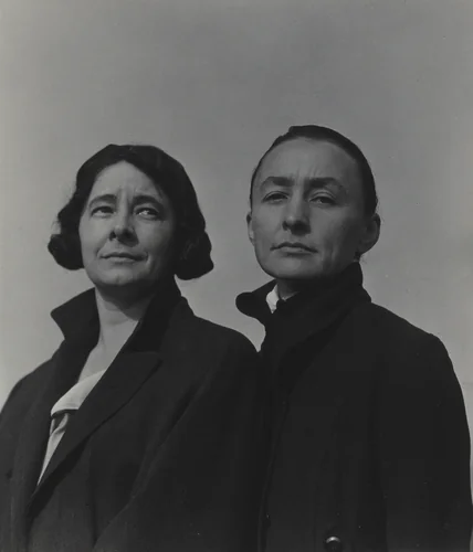 Ida and Georgia O'Keeffe by Alfred Stieglitz, photograph, 1924