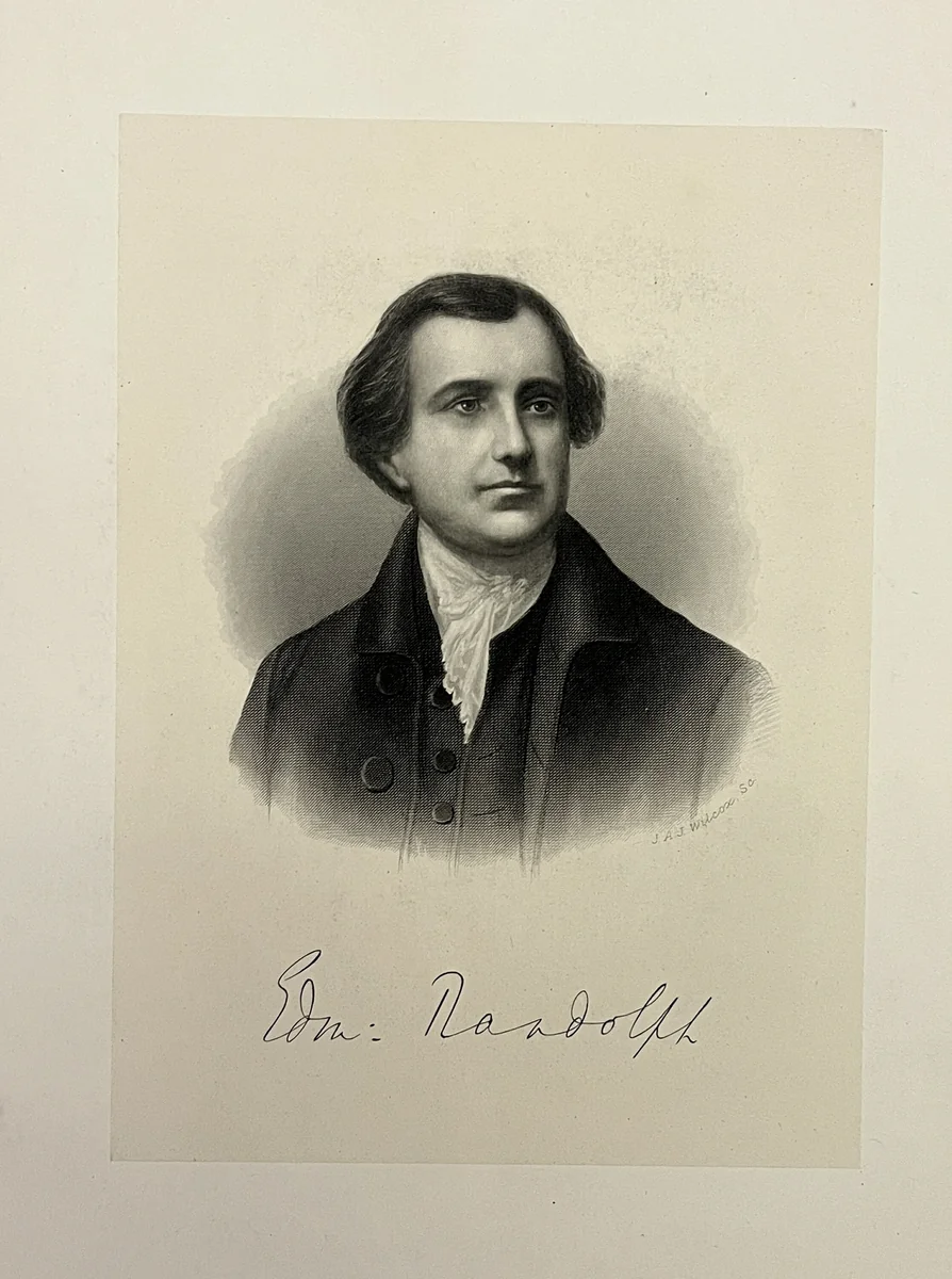 Edward Randolph by John Angel James Wilcox, other, 1855-1899