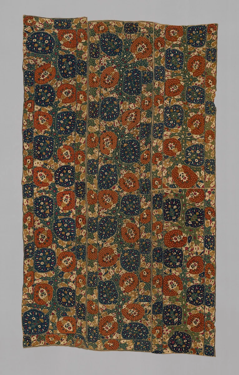 Bedcover by Greece, Epirus Province, Ioannina, textile, 1700-1900