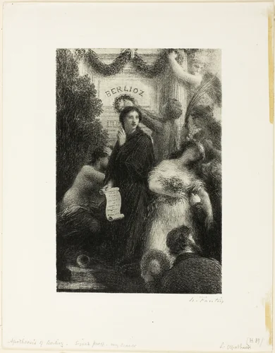 Apotheosis by Henri Fantin-Latour, print, 1883-1893