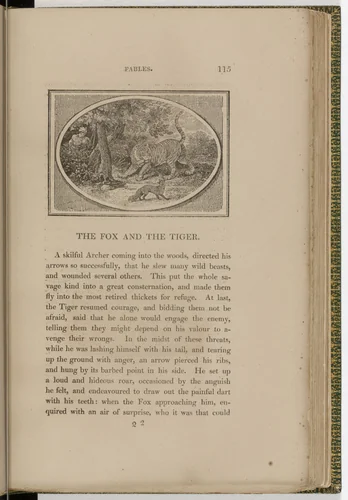 Headpiece (page 115) from The Fables of Aesop by Thomas Bewick, illustrated book, 1818
