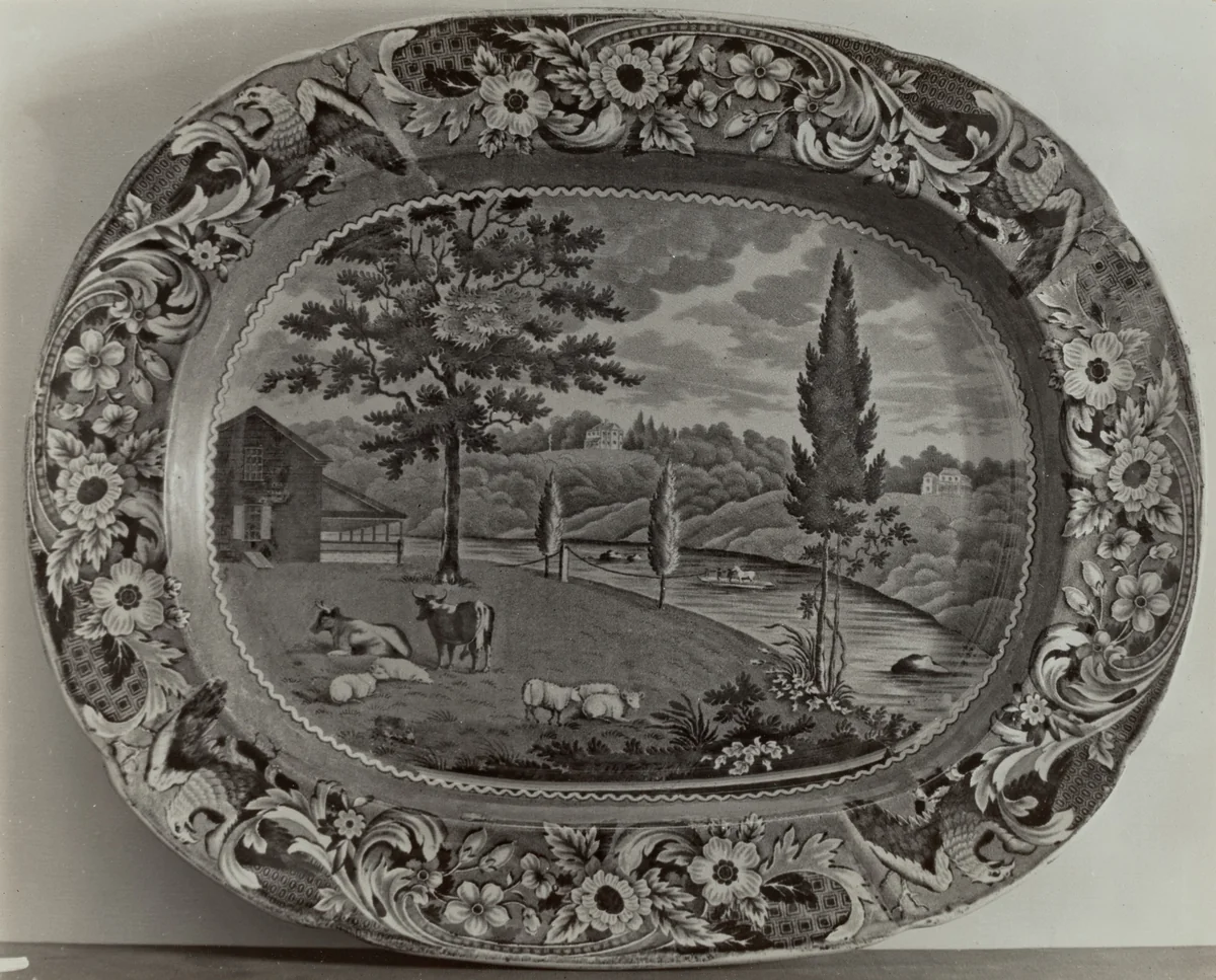 Platter by Helmut Hiatt, index of american design, 1936