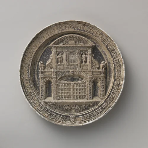 Memorial of the old Temple Bar by C. H. Mabey, metalwork, 1878