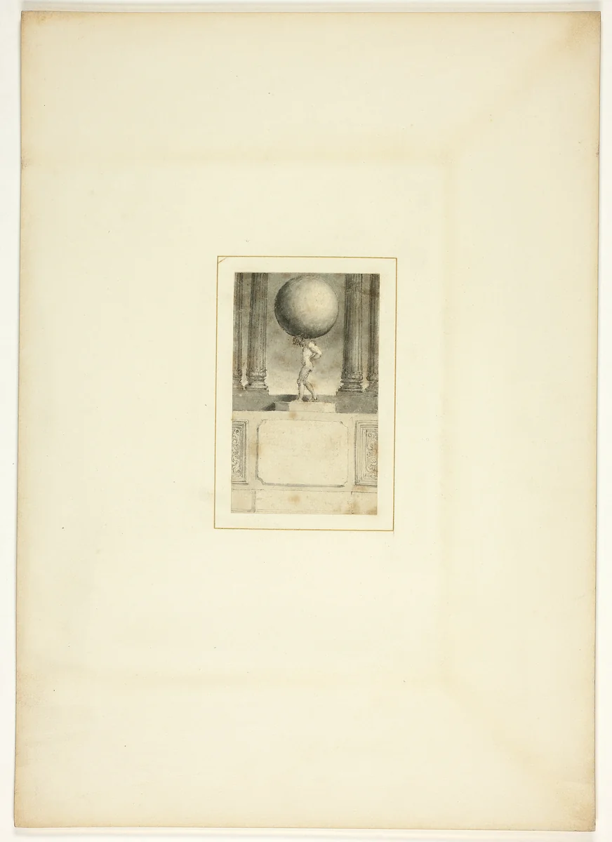 Study for a plate from The Task by Thomas Stothard, drawing, 1795-1805