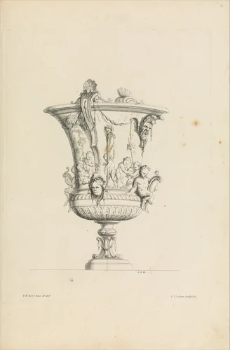 Nouveau Livre de Vases by Jean Bernard Toro, book, 1716