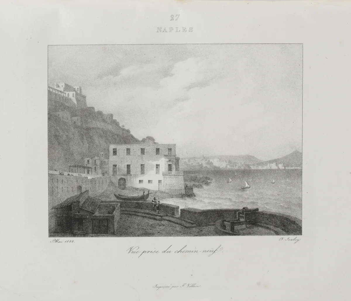 Voyage en Italie en 1822 by Jean Baptiste Isabey, book, 1833