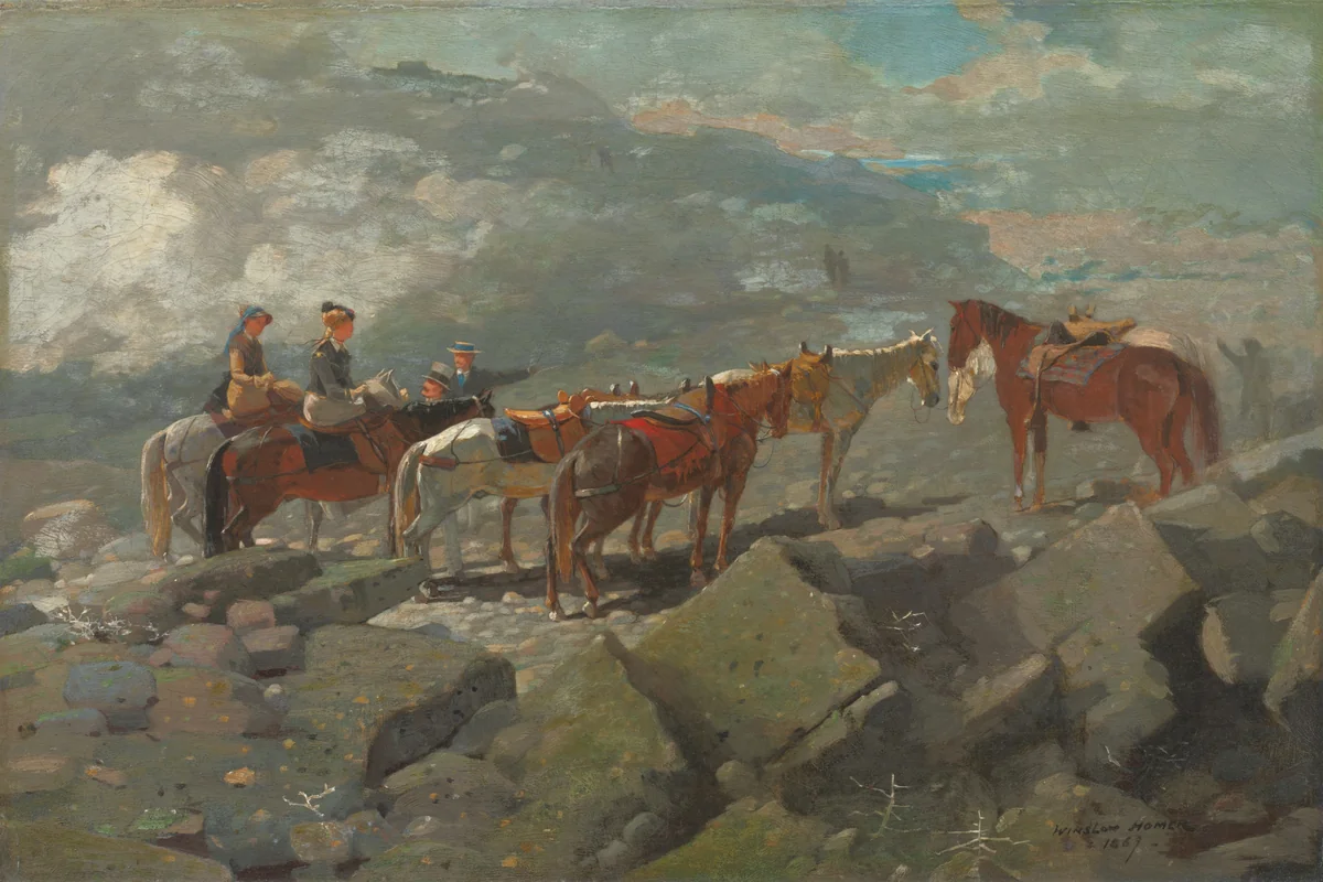 Mount Washington by Winslow Homer, painting, 1869