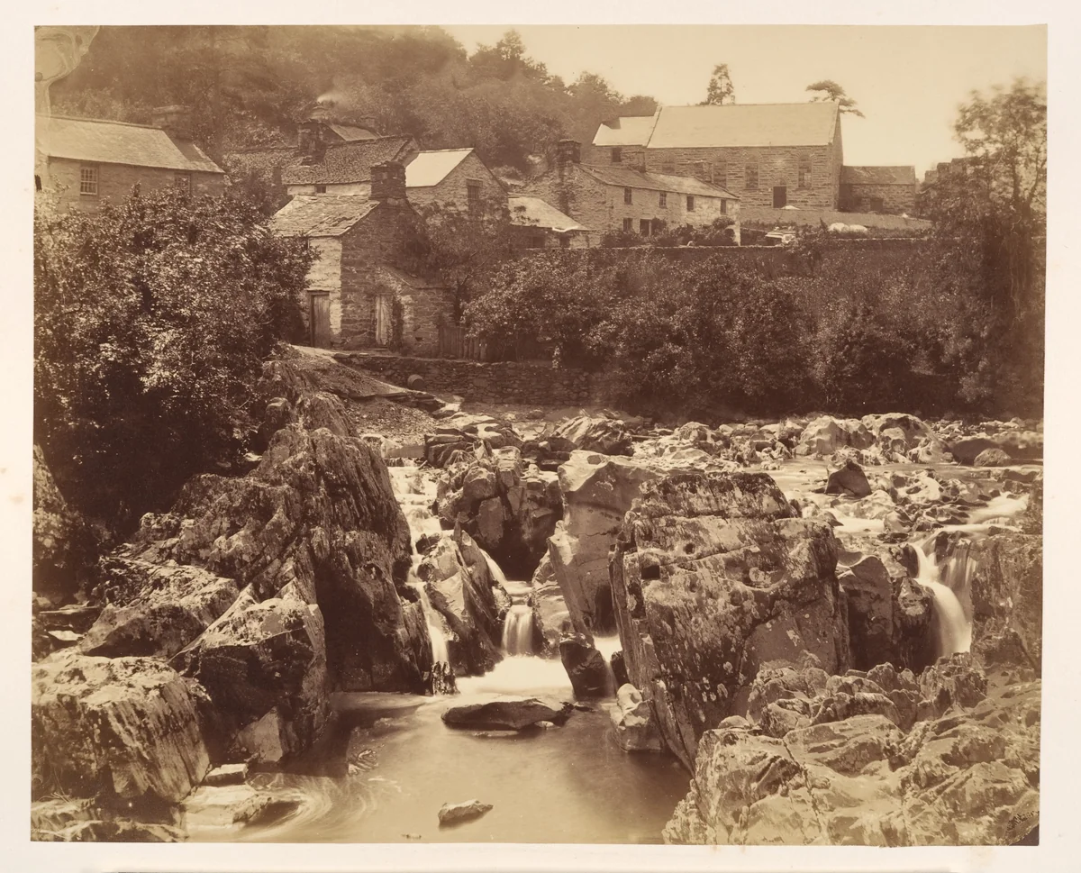 At Pont y pair, Bettws-y-Coed, North Wales by Francis Bedford, photograph, 1856