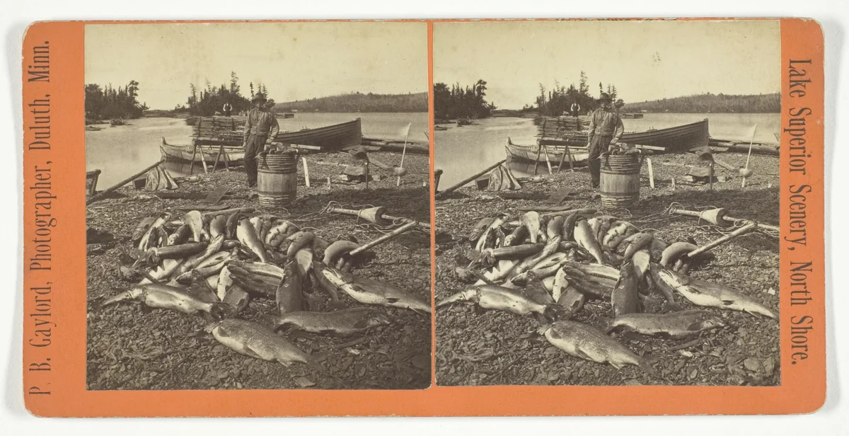 Lake Superior Scenery, North Shore by P.B. Gaylord, photograph, 1875-1899