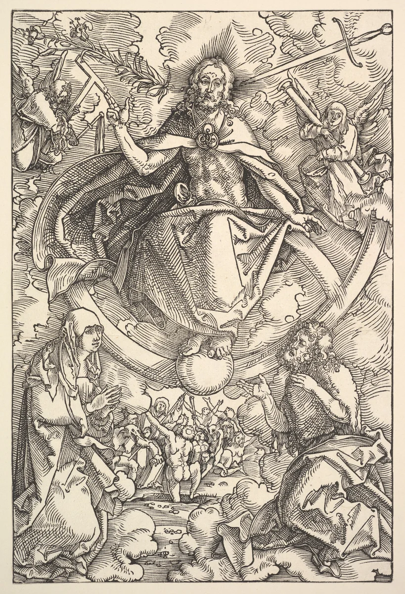 The Last Judgment by Hans Baldung, print, 1505