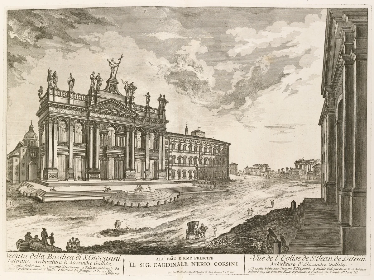 Les Plus Beaux Edifices de Rome Moderne... by Domenico Montagu; Jean Barbault, volume, 1763