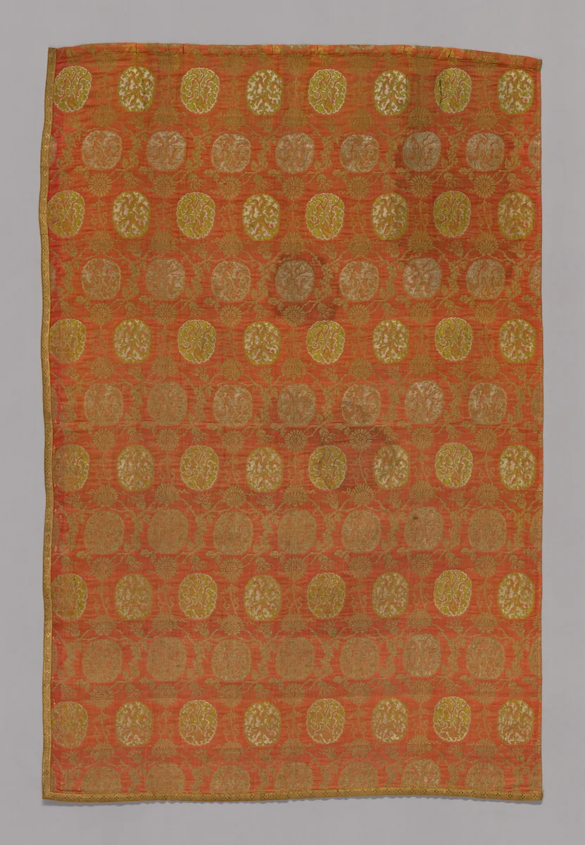 Panel by Possibly England or France, textile, 1890-1899