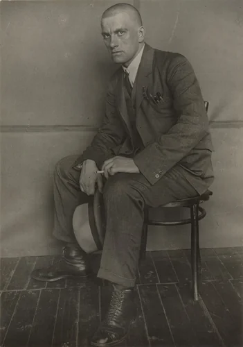 Vladimir Mayakovsky by Aleksandr Rodchenko, photograph, 1924