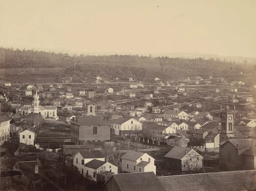 Carbondale, Section 3, Del. & Hudson Canal Co. by Thomas H. Johnson, photograph, 1858-1868