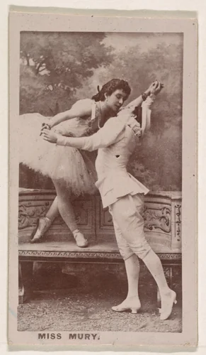 Miss Mury, from the Actresses series (N245) issued by Kinney Brothers to promote Sweet Caporal Cigarettes by Kinney Brothers Tobacco Company, photograph, 1890