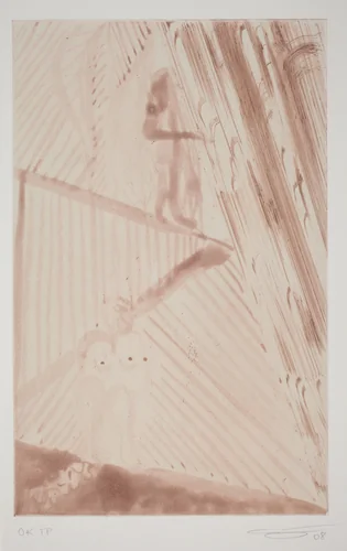 Rainbow - Brown Bathers by Chris Ofili, print, 2008